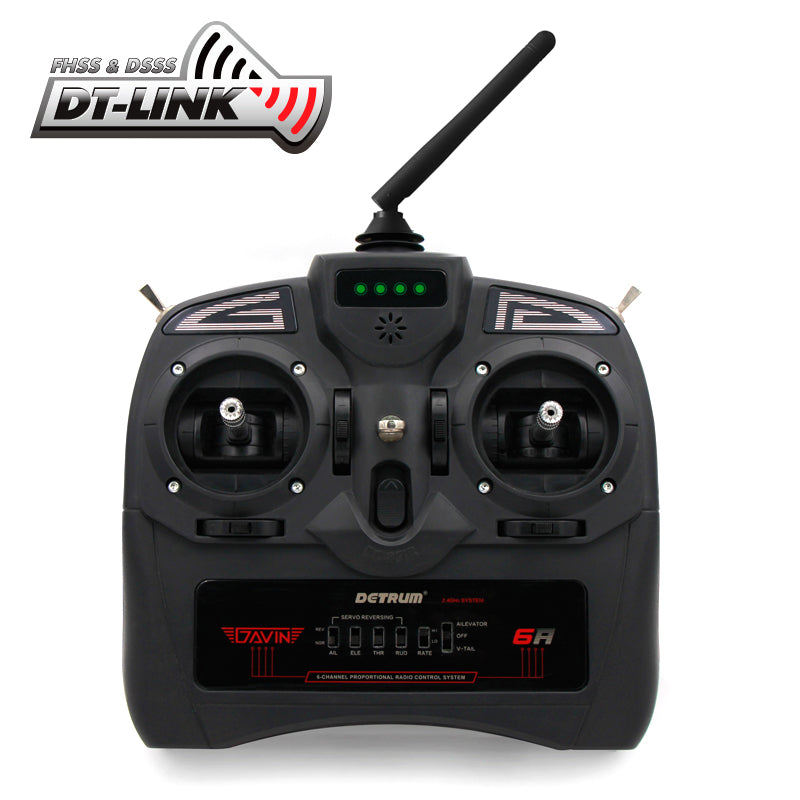 Detrum GAVIN-6A 6CH 2.4Ghz Digital Transmitter (TX only, w/o LCD)