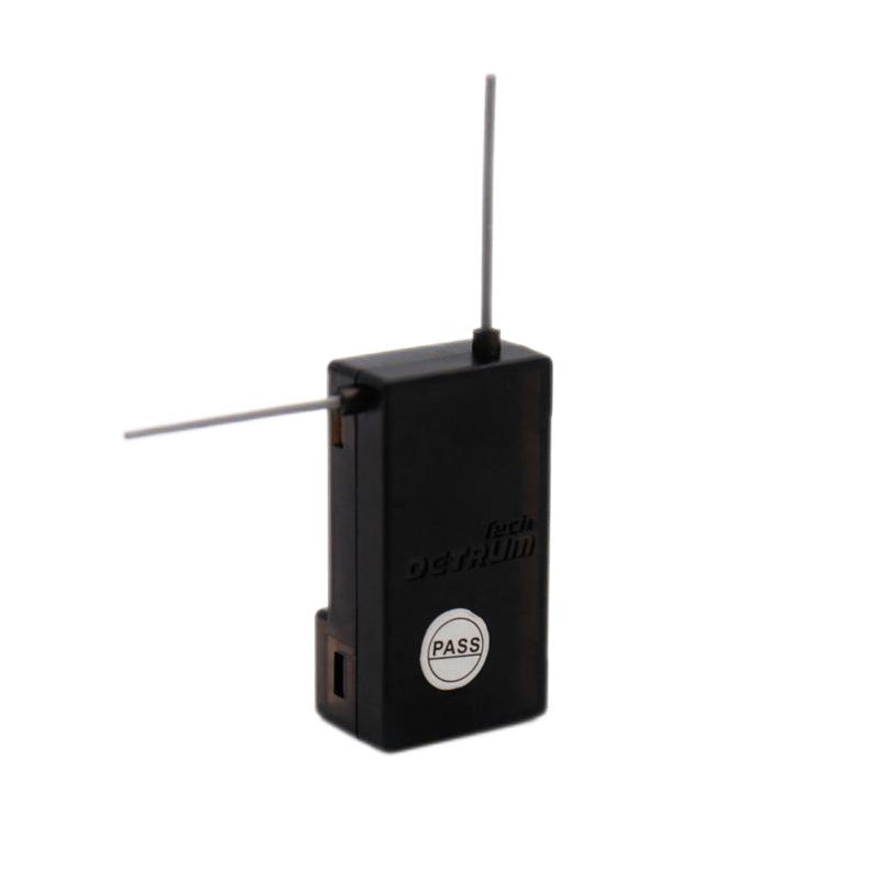 Detrum MSR66A 6CH 2.4Ghz Mini Receiver iStone 6-Axis Gyro Stabilizer w/ ABS System - DTM-R005