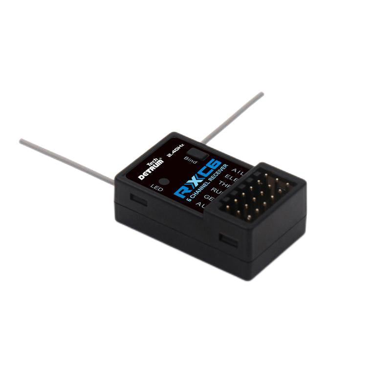 Detrum RXC6 6CH 2.4Ghz Mini Receiver - DTM-R004