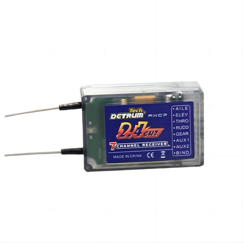 Detrum RXC7 7CH 2.4Ghz Receiver for GAVIN-6C & GAVIN-6A Radio - DTM-R001