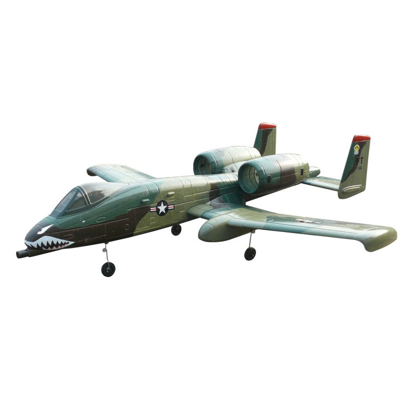 Dynam A10 Thunderbolt II V2 Green Twin 64mm EDF RC Jet PNP/BNF/RTF - DY8933GN