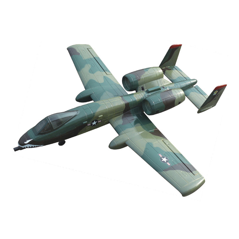 Dynam A10 Thunderbolt II V2 Green Twin 64mm EDF RC Jet PNP/BNF/RTF - DY8933GN