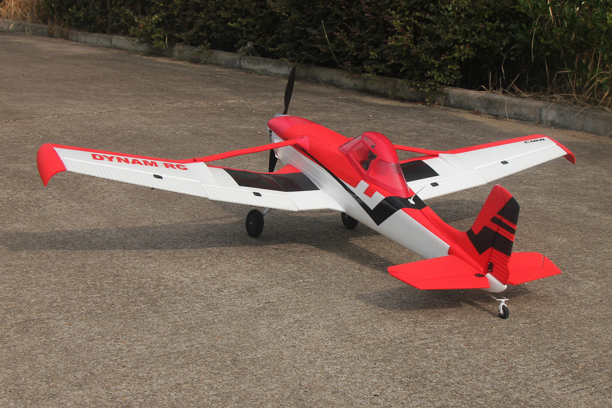 Dynam C-188 Crop Duster Red Radio Controlled Scale Airplane 1500mm Wingspan PNP BNF RTF-8C DY8967RD