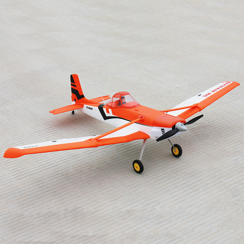 Dynam Cessna 188 Crop Duster Orange RC Scale Plane 1500mm 59inch Wingspan PNP/BNF/RTF - DY8967OR