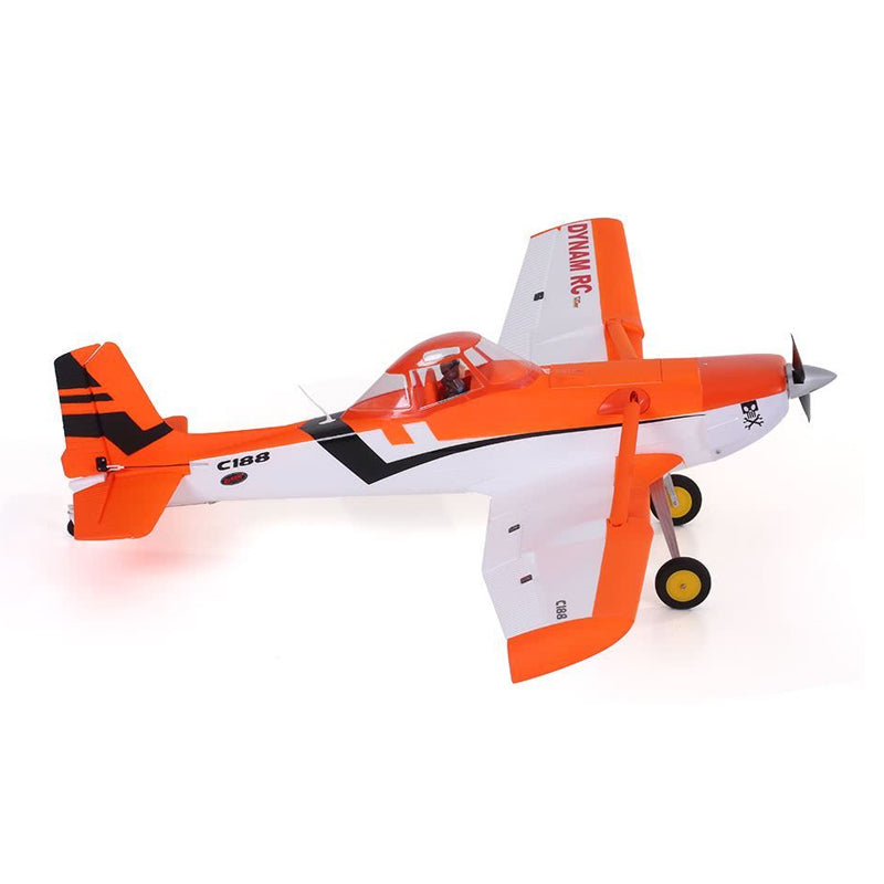 Dynam Cessna 188 Crop Duster Orange RC Scale Plane 1500mm 59inch Wingspan PNP/BNF/RTF - DY8967OR