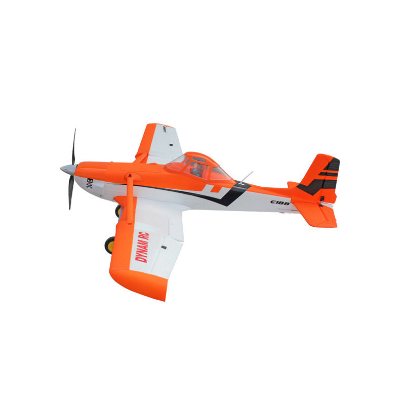 Dynam Cessna 188 Crop Duster Orange RC Scale Plane 1500mm 59inch Wingspan PNP/BNF/RTF - DY8967OR