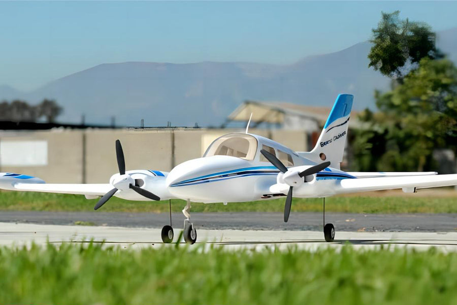 Dynam Cessna 310 Grand Cruiser V2 Blue Twin RC Scale Plane 1280mm 50inch Wingspan PNP/BNF/RTF - DY8935BL