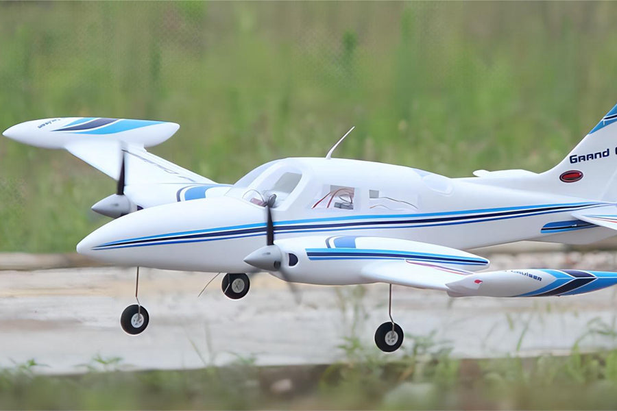 Dynam Cessna 310 Grand Cruiser V2 Blue Twin RC Scale Plane 1280mm 50inch Wingspan PNP/BNF/RTF - DY8935BL