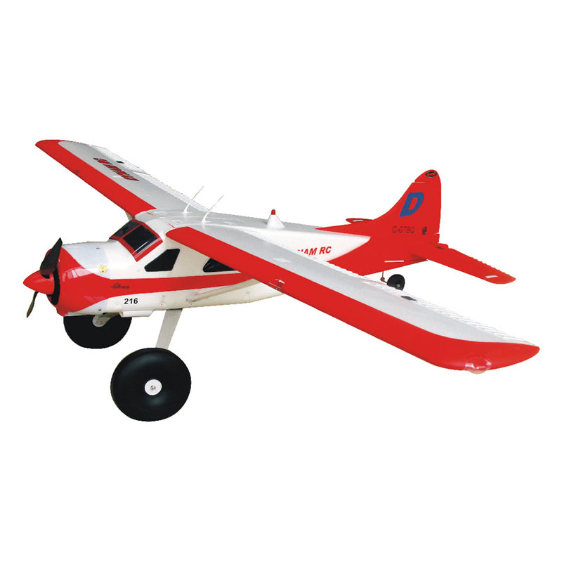 Dynam DHC-2 Beaver Red Sea/Land RC Plane 1500mm 59inch Wingspan PNP/BNF/RTF - DY8961RD