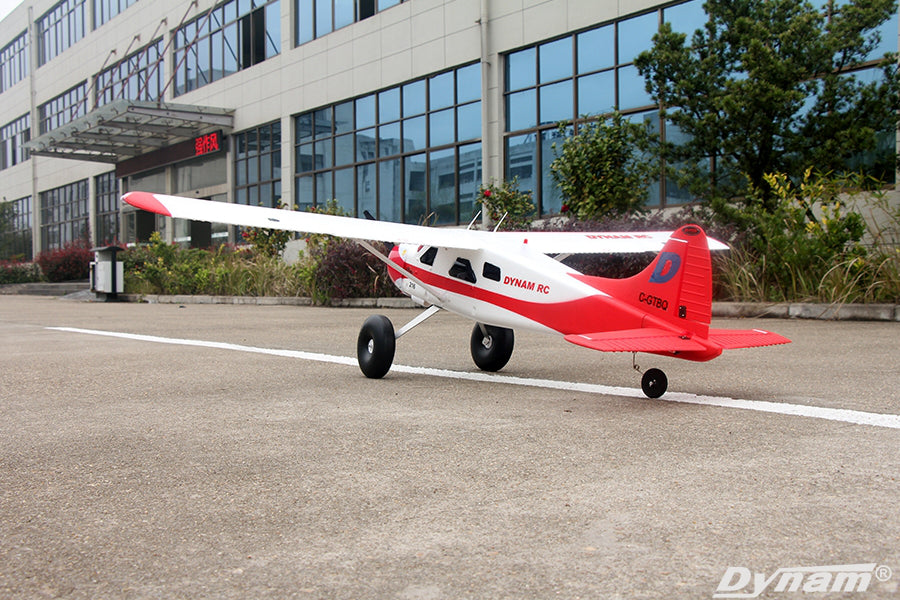 Dynam DHC-2 Beaver Red Sea/Land RC Plane 1500mm 59inch Wingspan PNP/BNF/RTF - DY8961RD