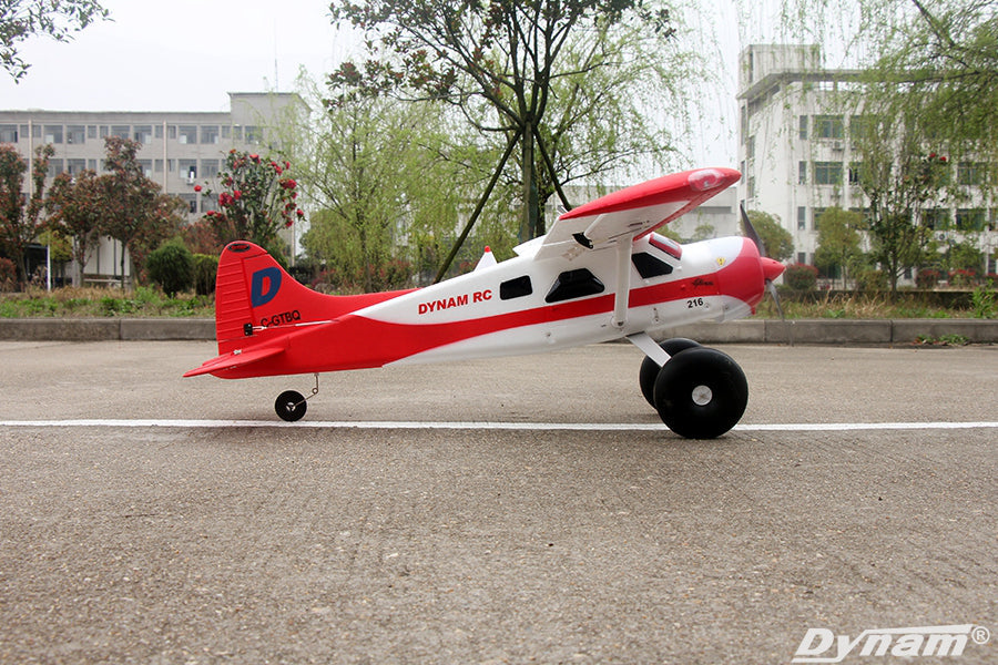 Dynam DHC-2 Beaver Red Sea/Land RC Plane 1500mm 59inch Wingspan PNP/BNF/RTF - DY8961RD