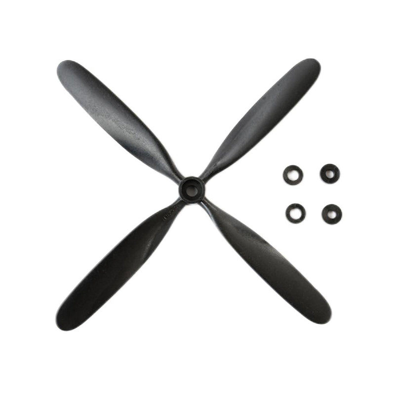 Dynam DYP-1026R 10.5x8x4 4-Blade Plane Nylon Propeller Reverse Rotation