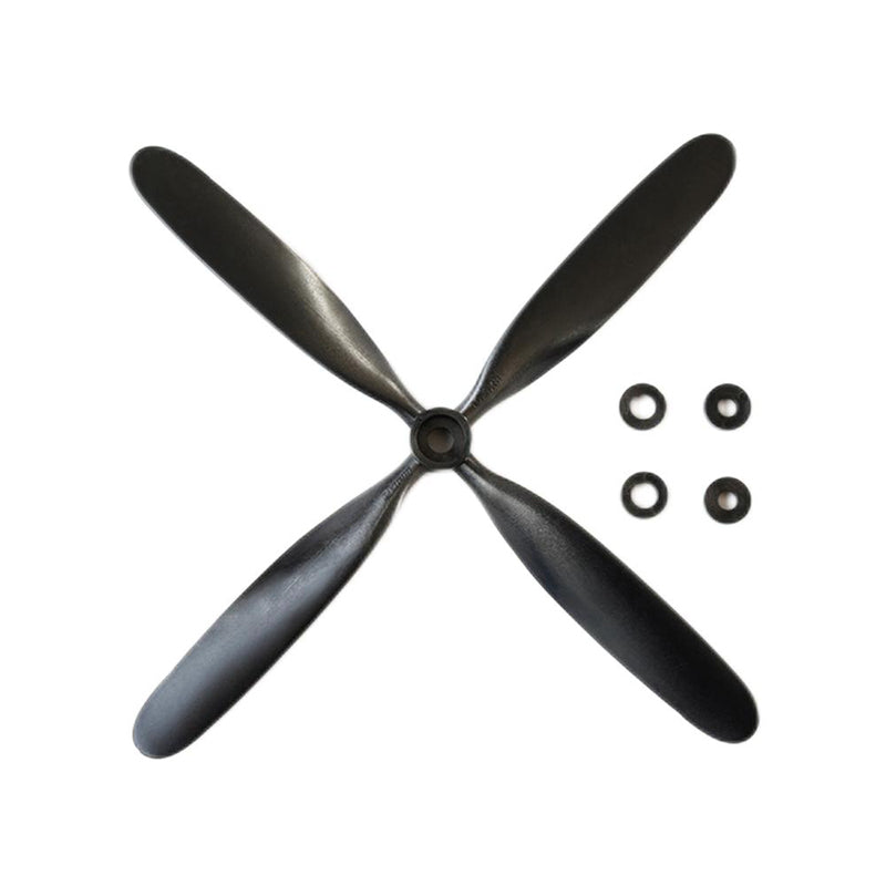 Dynam DYP-1026S 10.5x8x4 4-Blade Plane Nylon Propeller Standard Rotation