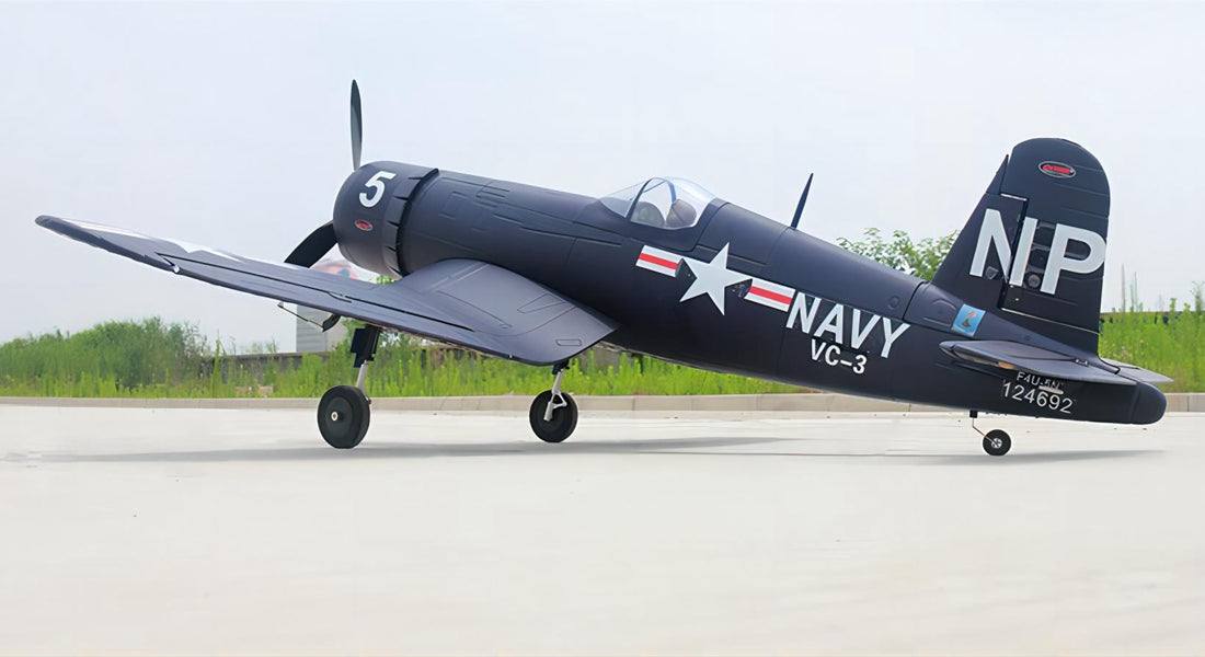 Dynam F4U Corsair V2 RC Warbird Plane 1270mm 50inch Wingspan PNP/BNF/RTF - DY8953