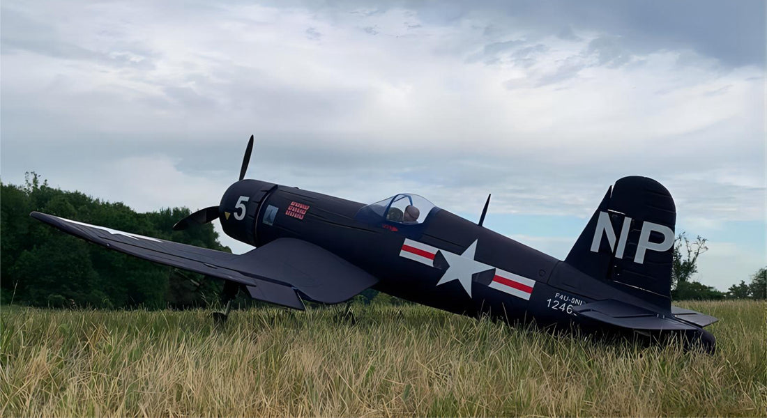 Dynam F4U Corsair V2 RC Warbird Plane 1270mm 50inch Wingspan PNP/BNF/RTF - DY8953