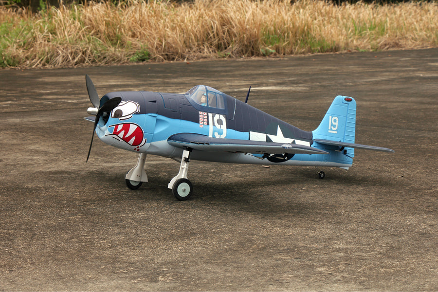 Dynam F6F Hellcat V2 4S RC Warbird Plane 1300mm w/ Flaps