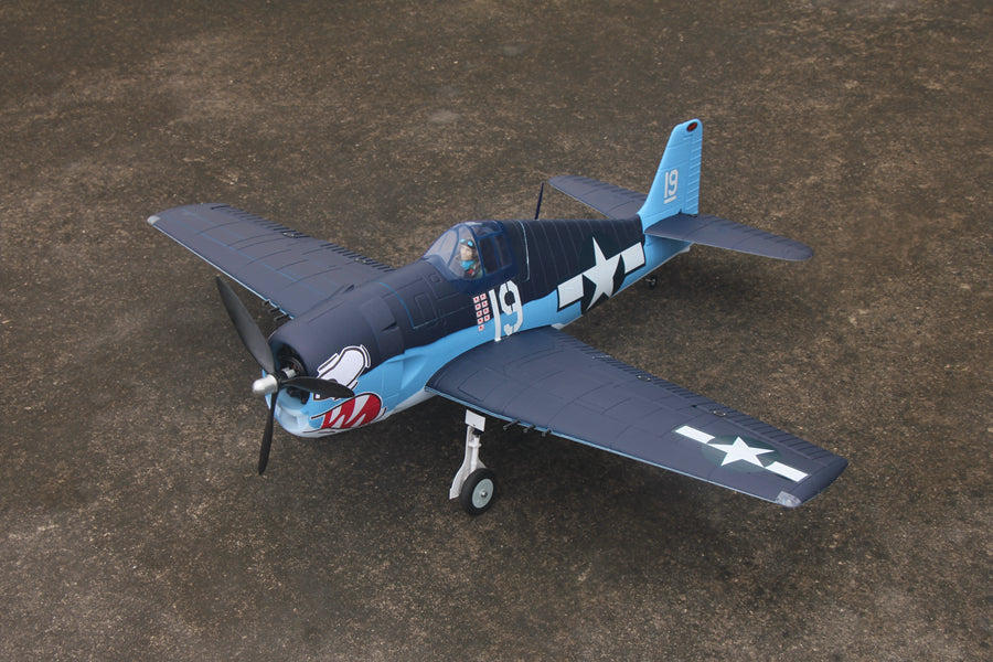 Dynam F6F Hellcat V2 4S RC Warbird Plane 1270mm w/ Flaps