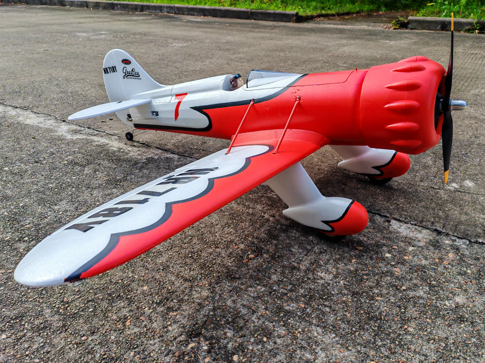 Dynam-Gee-Bee-Y-V2-Sport-3D-Aerobatic-4S-RC-Plane-1270mm-Wingspan-PNP-BNF-RTF-DY8955V2