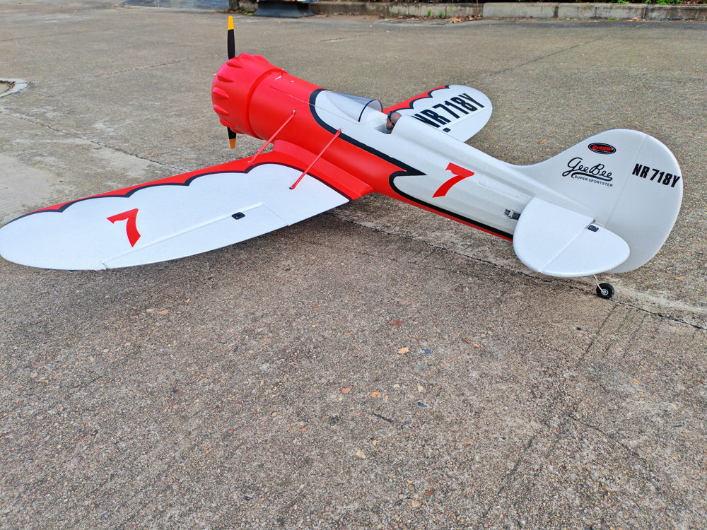 Dynam-Gee-Bee-Y-V2-Sport-3D-Aerobatic-4S-RC-Plane-1270mm-Wingspan-PNP-BNF-RTF-DY8955V2