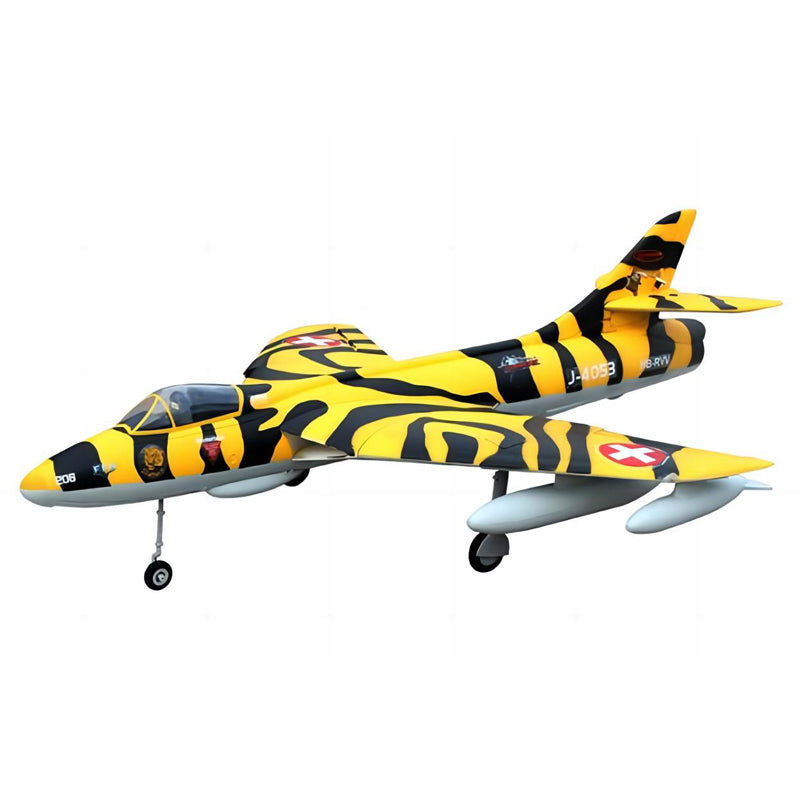 Dynam Hawker Hunter 70mm 12-Blade 6S EDF RC Jet PNP/BNF/RTF - DY8976