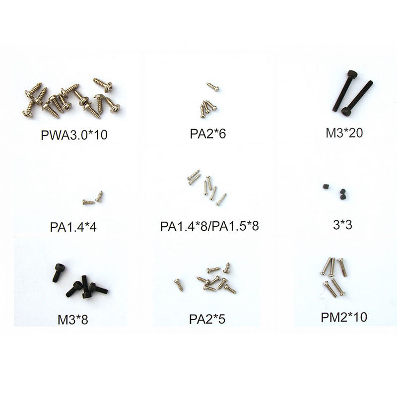 Dynam Hawker Hunter Screw Set - HWHU-15