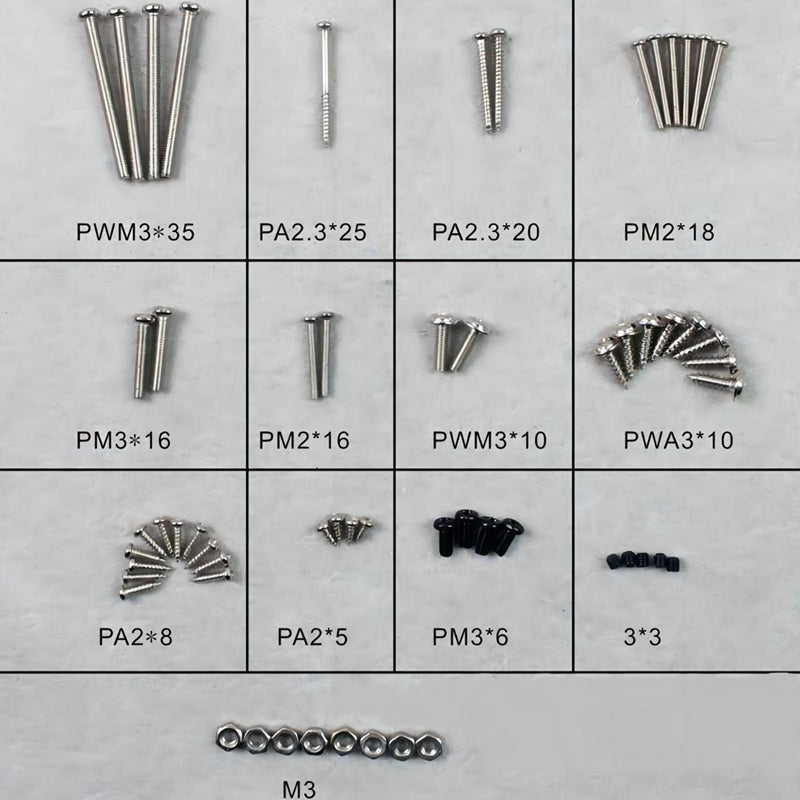 Dynam Hawker Hurricane Screw Set - HURC-16