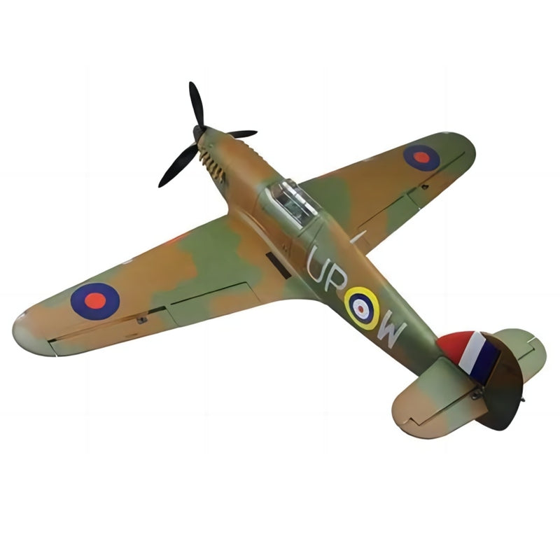 Dynam Hawker Hurricane V2 Radio Controlled Warbird Airplane 1250mm 49inch Wingspan - PNP/BNF/RTF - DY8966V2