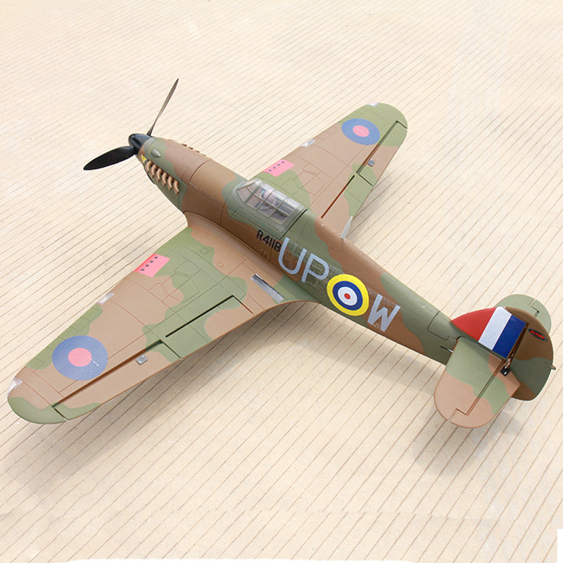 Dynam Hawker Hurricane V2 Radio Controlled Warbird Airplane 1250mm 49inch Wingspan - PNP/BNF/RTF - DY8966V2