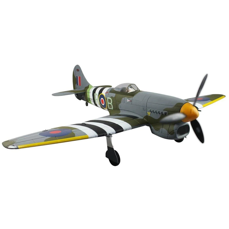 Dynam Hawker Tempest V2 Radio Controlled Warbird Airplane 1250mm 49" Wingspan - PNP/BNF/RTF - DY8959