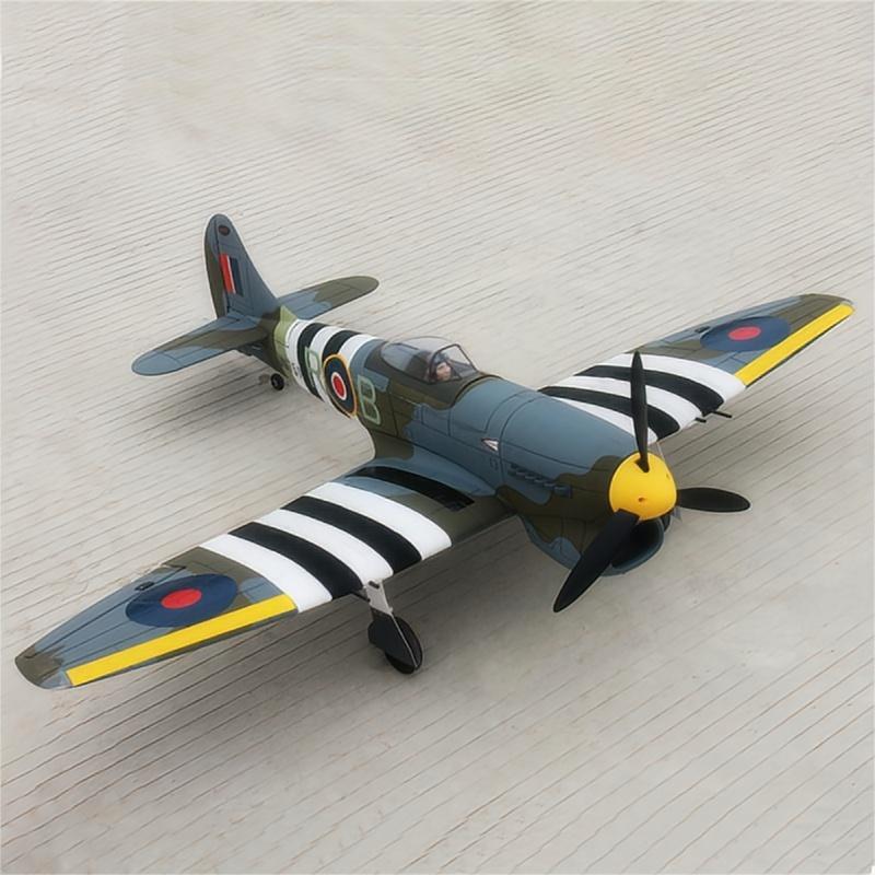 Dynam Hawker Tempest V2 Radio Controlled Warbird Airplane 1250mm 49" Wingspan - PNP/BNF/RTF - DY8959