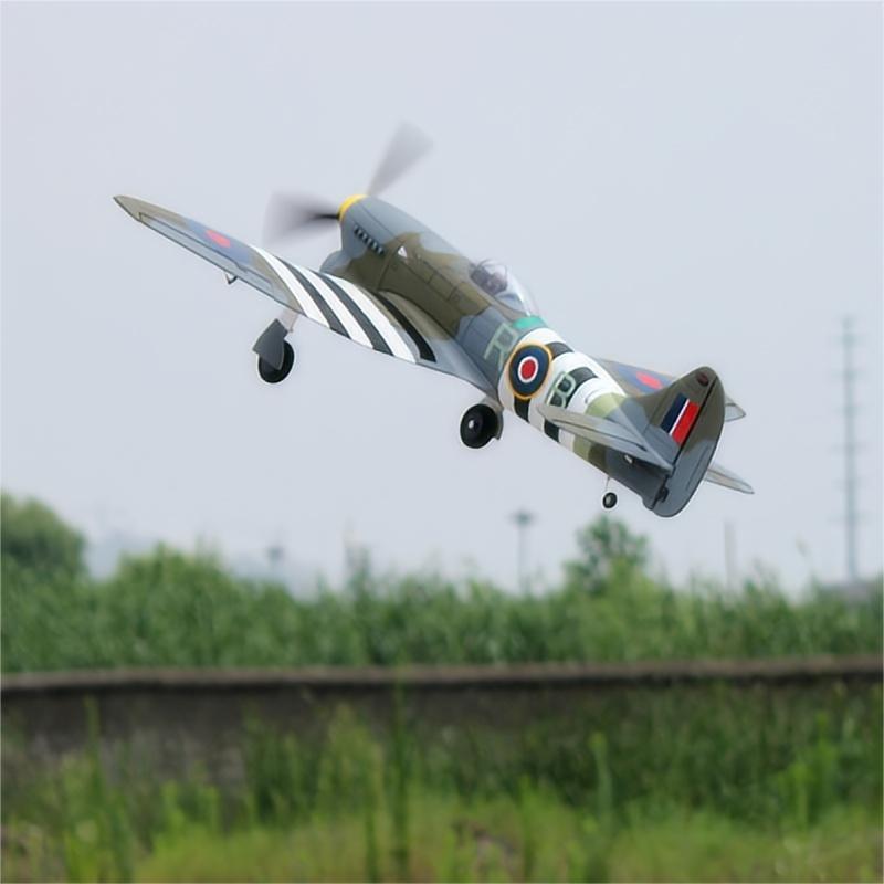 Dynam Hawker Tempest V2 Radio Controlled Warbird Airplane 1250mm 49" Wingspan - PNP/BNF/RTF - DY8959