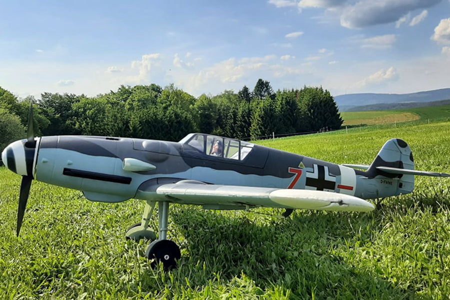 Dynam Messerschmitt BF-109 V2 RC Warbird Plane 1270mm 50inch Wingspan PNP/BNF/RTF - DY8951