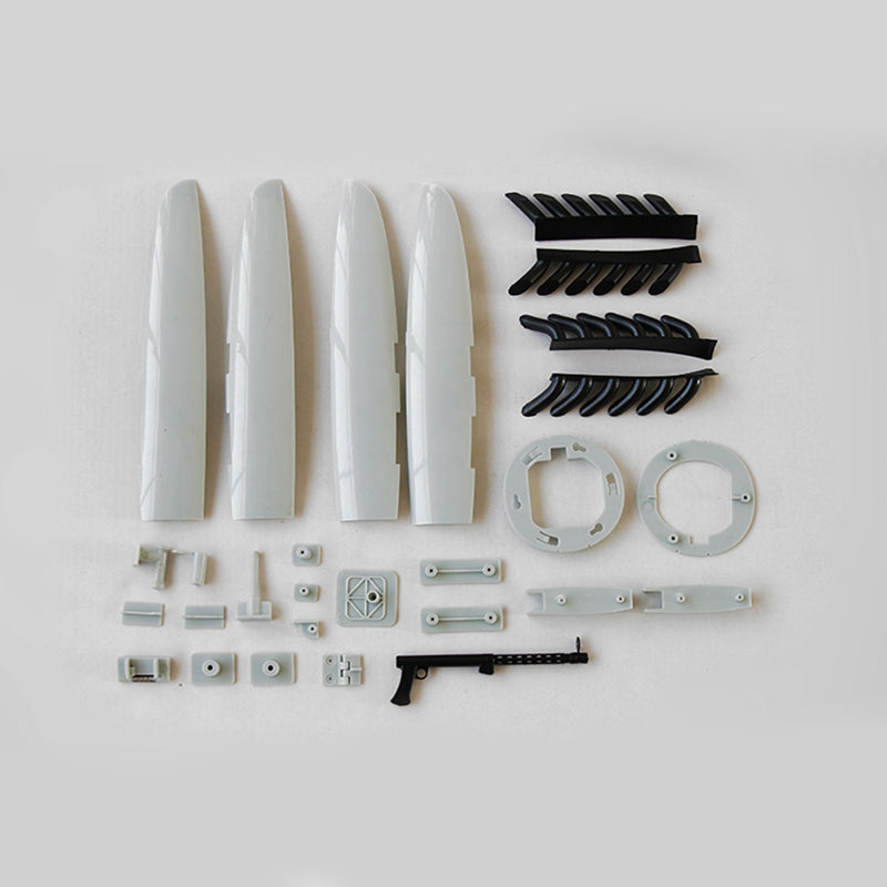 Dynam Messerschmitt BF-110 1500mm Plastic Part Set