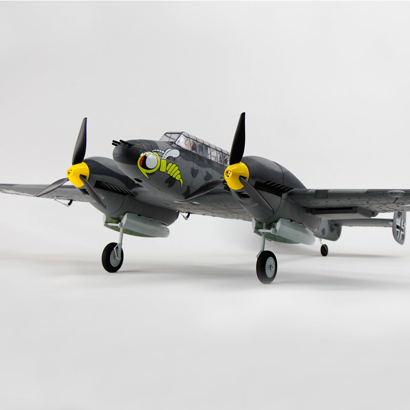 Dynam Messerschmitt BF-110 V3 RC Warbird Plane 1500mm 59inch Wingspan PNP/BNF/RTF - DY8963