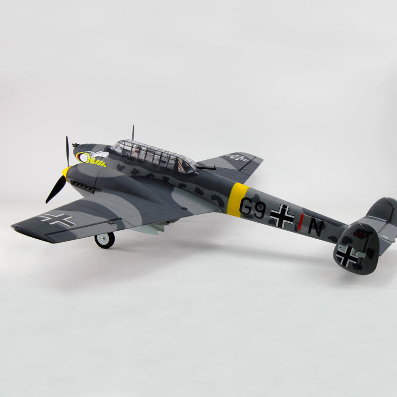 Dynam Messerschmitt BF-110 V3 RC Warbird Plane 1500mm 59inch Wingspan PNP/BNF/RTF - DY8963