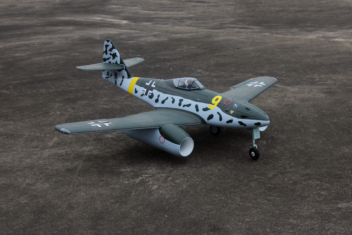 Dynam Messerschmitt Me-262 V2 6S 12-Blade Twin 70mm RC EDF Jet 1.5m w/ Flaps PNP DY8950V2