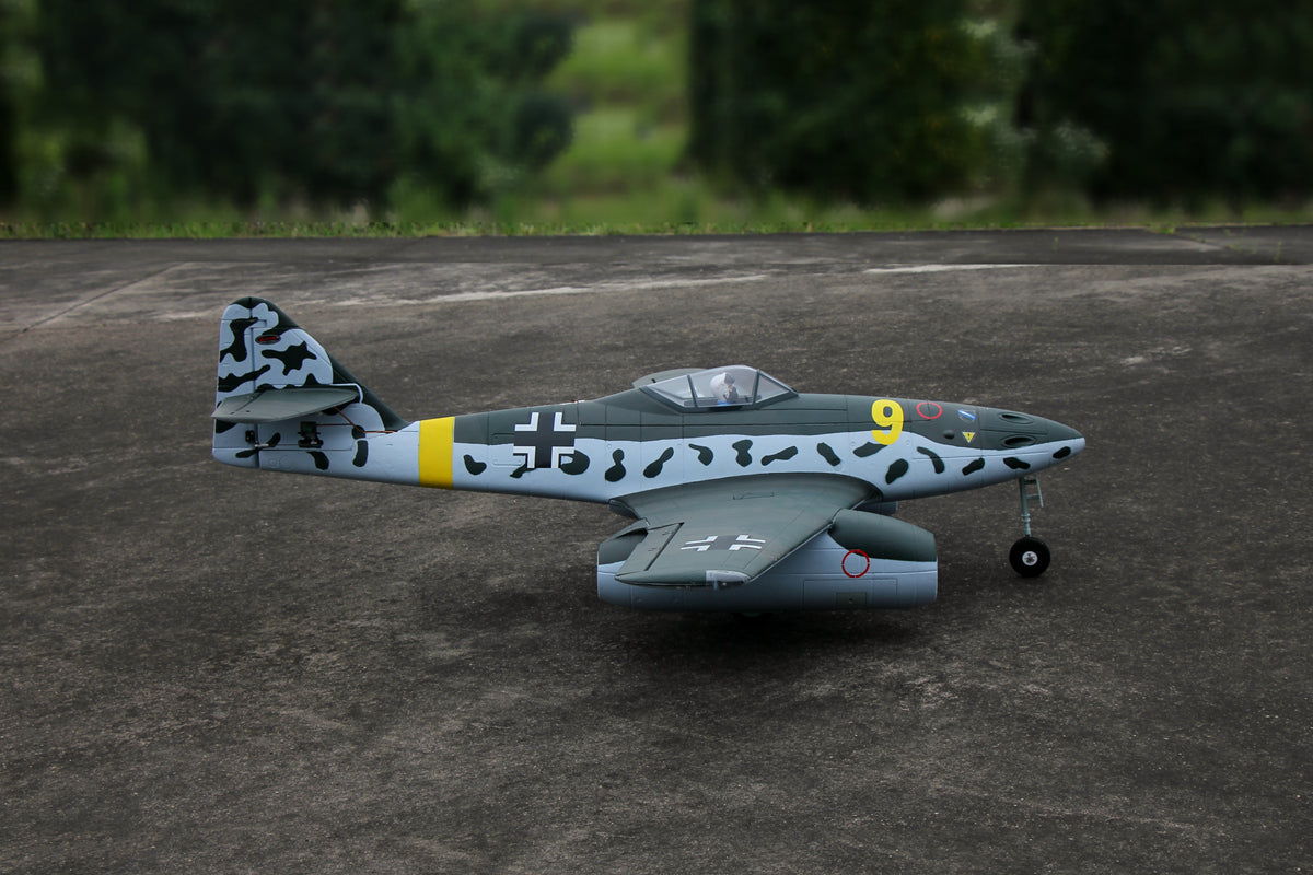 Dynam Messerschmitt Me-262 V2 6S 12-Blade Twin 70mm RC EDF Jet 1.5m w/ Flaps PNP DY8950V2