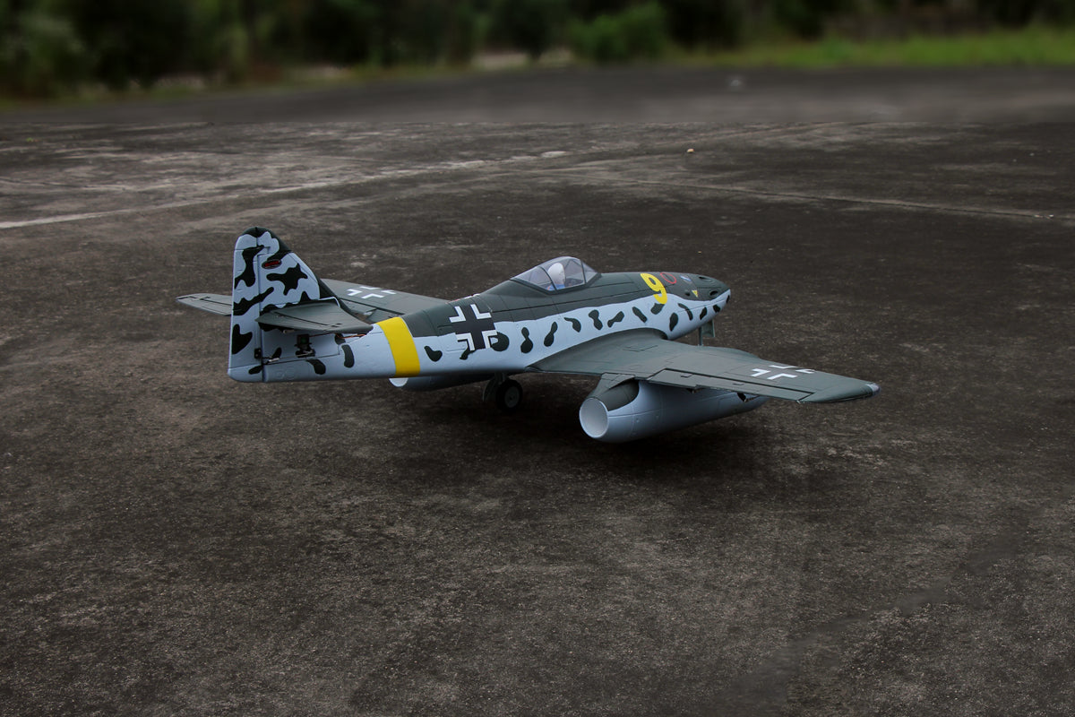 Dynam Messerschmitt Me-262 V2 6S 12-Blade Twin 70mm RC EDF Jet 1.5m w/ Flaps PNP DY8950V2