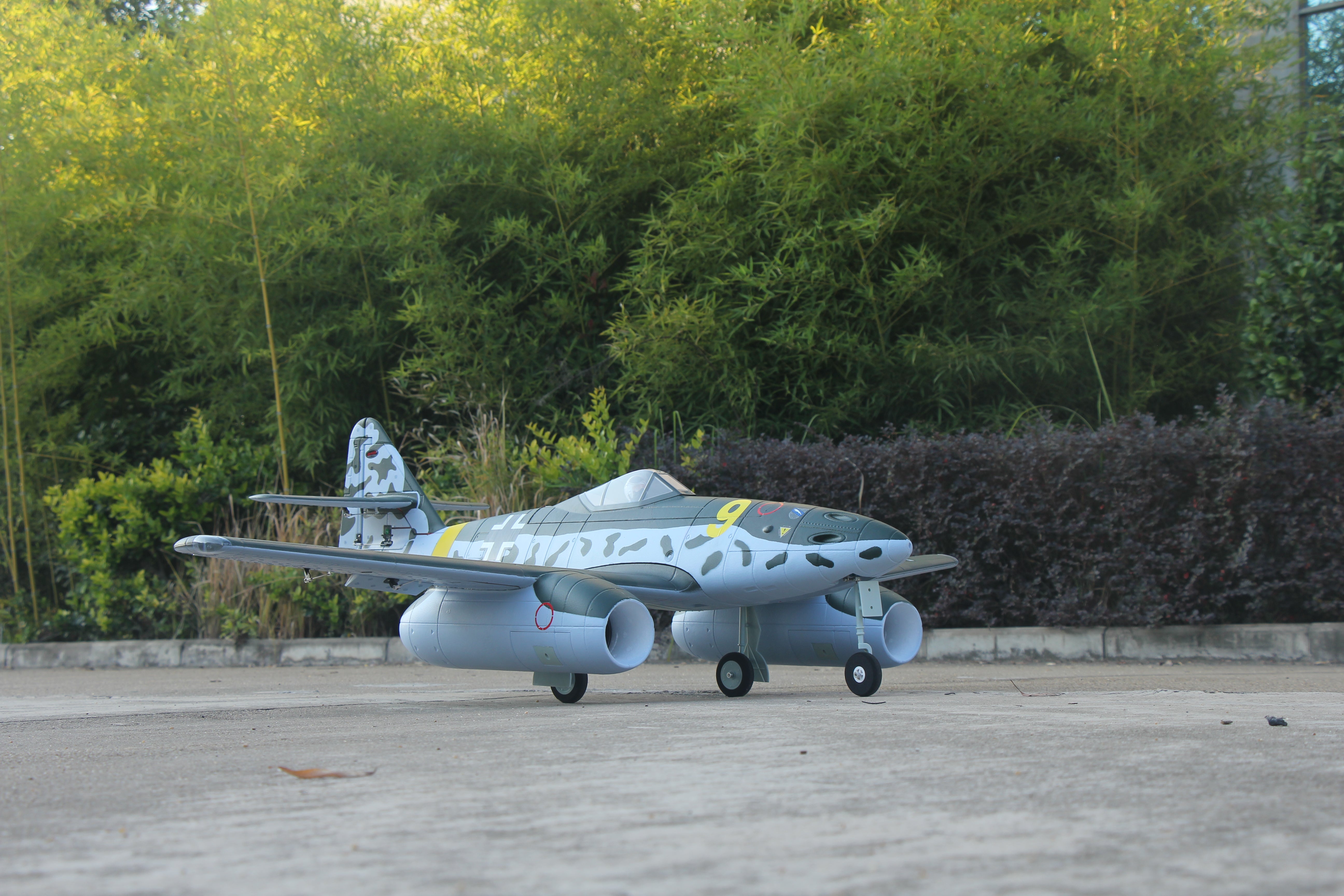 Dynam Messerschmitt Me-262 V2 6S 12-Blade Twin 70mm EDF Jet