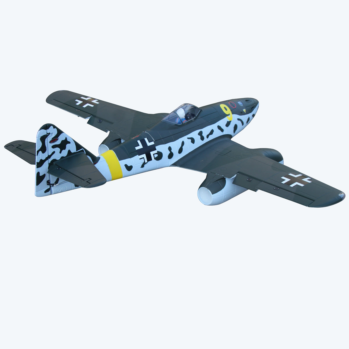 Dynam Messerschmitt Me-262 V2 6S 12-Blade Twin 70mm EDF Jet