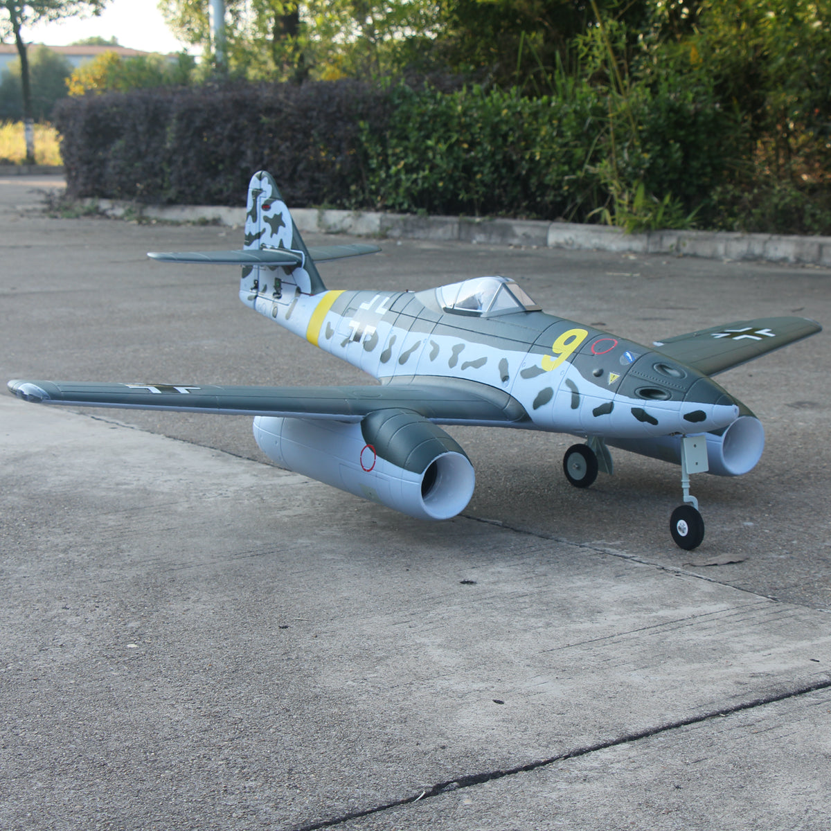 Dynam Messerschmitt Me-262 V2 6S 12-Blade Twin 70mm EDF Jet