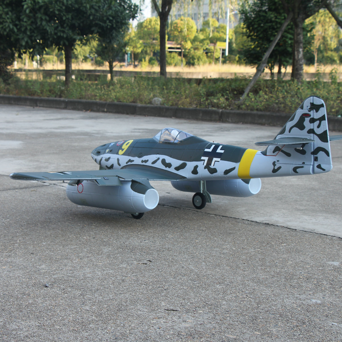 Dynam Messerschmitt Me-262 V2 6S 12-Blade Twin 70mm EDF Jet