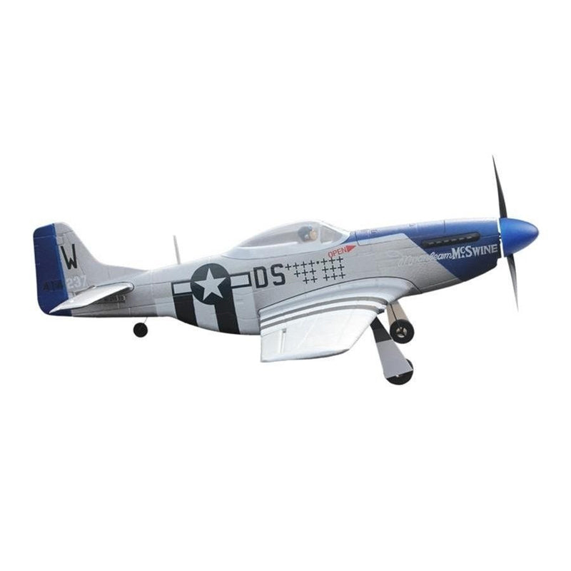 Dynam Mini P51D Mustang V2 RC Warbird Plane 762mm 30inch Wingspan PNP/BNF/RTF - DY8964