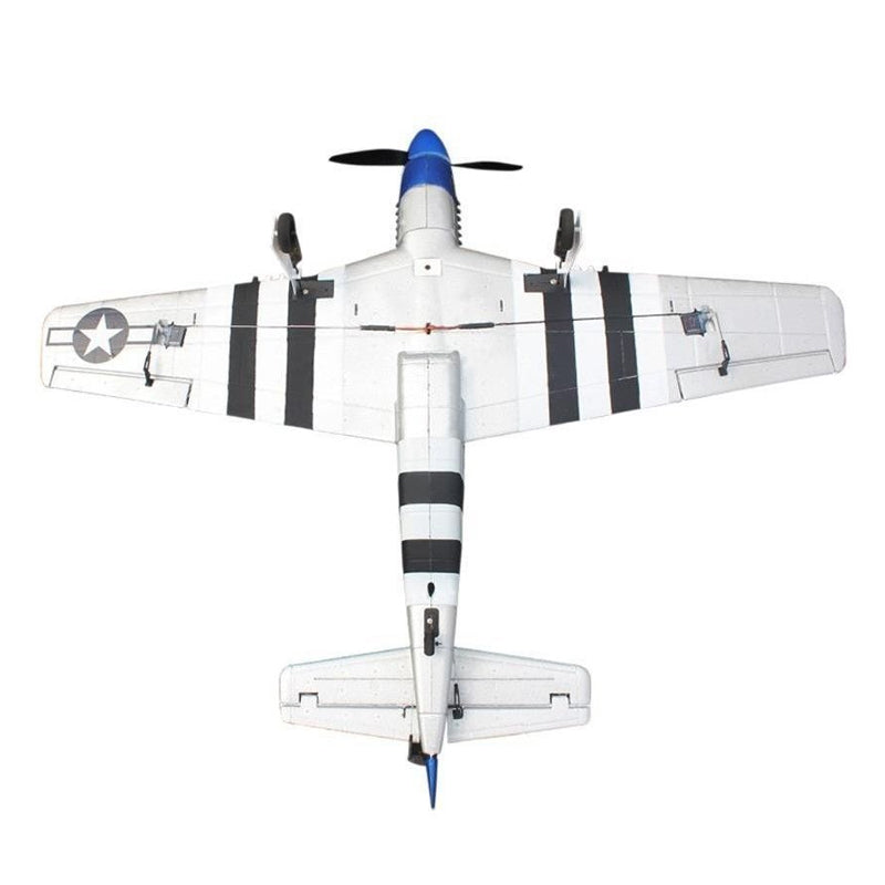 Dynam Mini P51D Mustang V2 RC Warbird Plane 762mm 30inch Wingspan PNP/BNF/RTF - DY8964