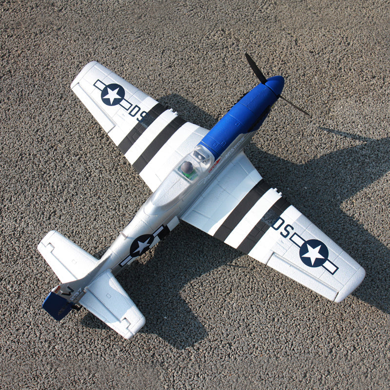 Dynam Mini P51D Mustang V2 RC Warbird Plane 762mm 30inch Wingspan PNP/BNF/RTF - DY8964