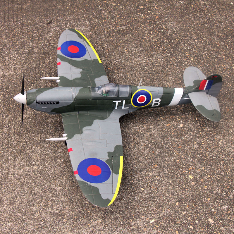 Dynam Mini Spitfire V2 RC Warbird Plane 900mm 35" Wingspan