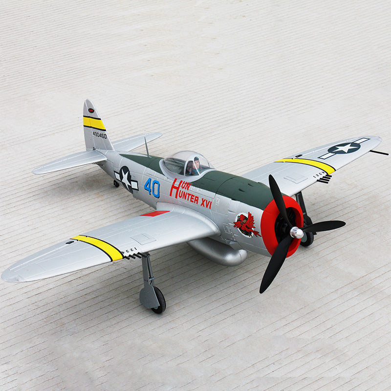 Dynam P47D Thunderbolt V2 RC Warbird Plane 1220mm 48inch Wingspan PNP/BNF/RTF - DY8956