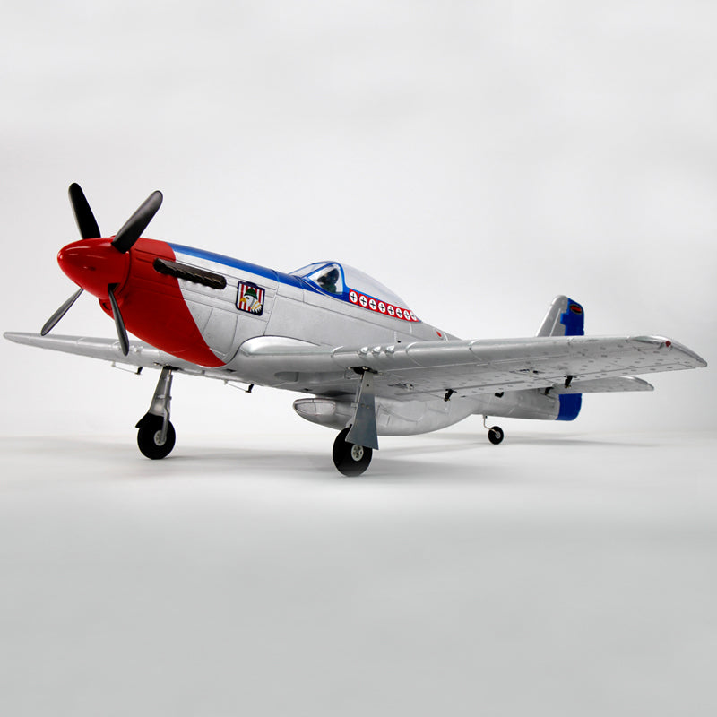 Dynam P51 Mustang V2 Fred Glover RC Warbird Plane 1200mm 47inch Wingspan PNP/BNF/RTF - DY8939FG