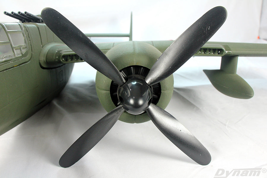 Dynam P-61 Black Widow Green Twin Engine RC Warbird Plane 1500mm 59inch Wingspan PNP/BNF/RTF - DY8973GN