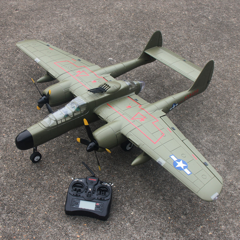 Dynam-P-61-Black-Widow-Green-Twin-Engine-RC-Warbird-Plane-1500mm-59-inch-Wingspan-PNP-BNF-RTF-DY8973GN